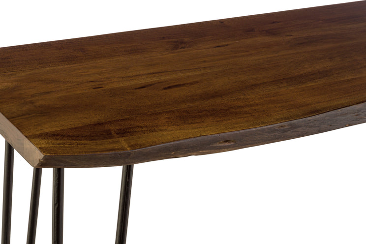 Nature's Edge Light Chestnut Sofa Counter Table